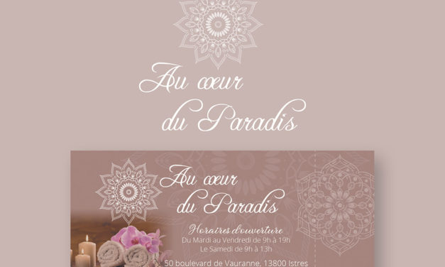 Dépliant, affiche et chèques cadeaux pour Institut de beauté – Istres