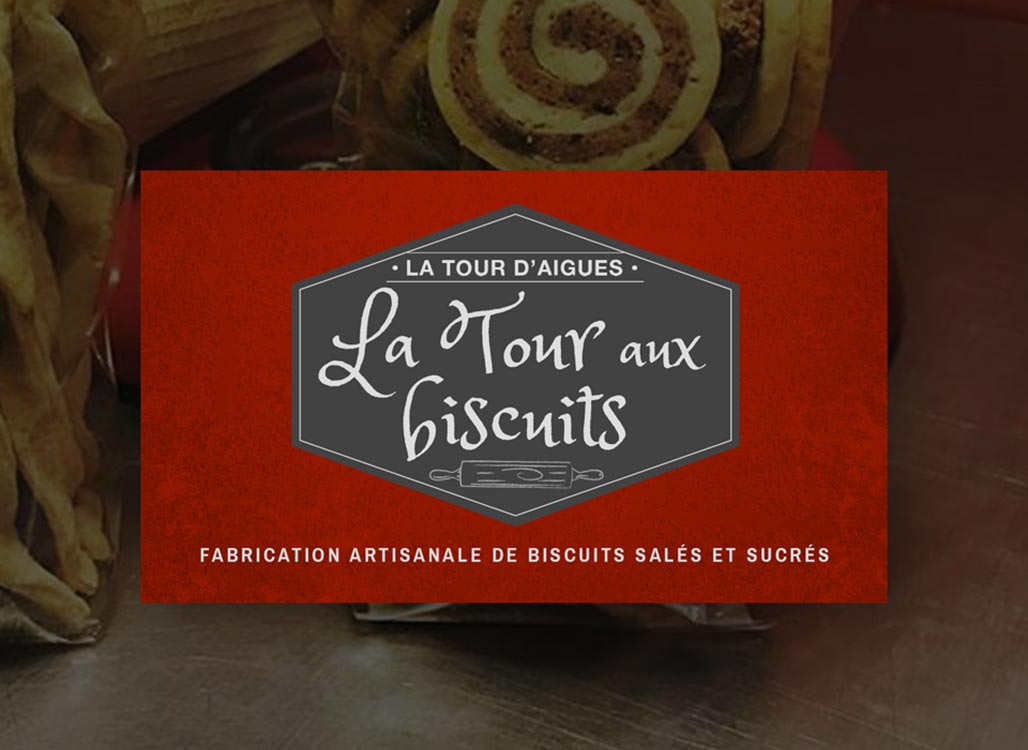 Etiquettes pour packaging biscuits