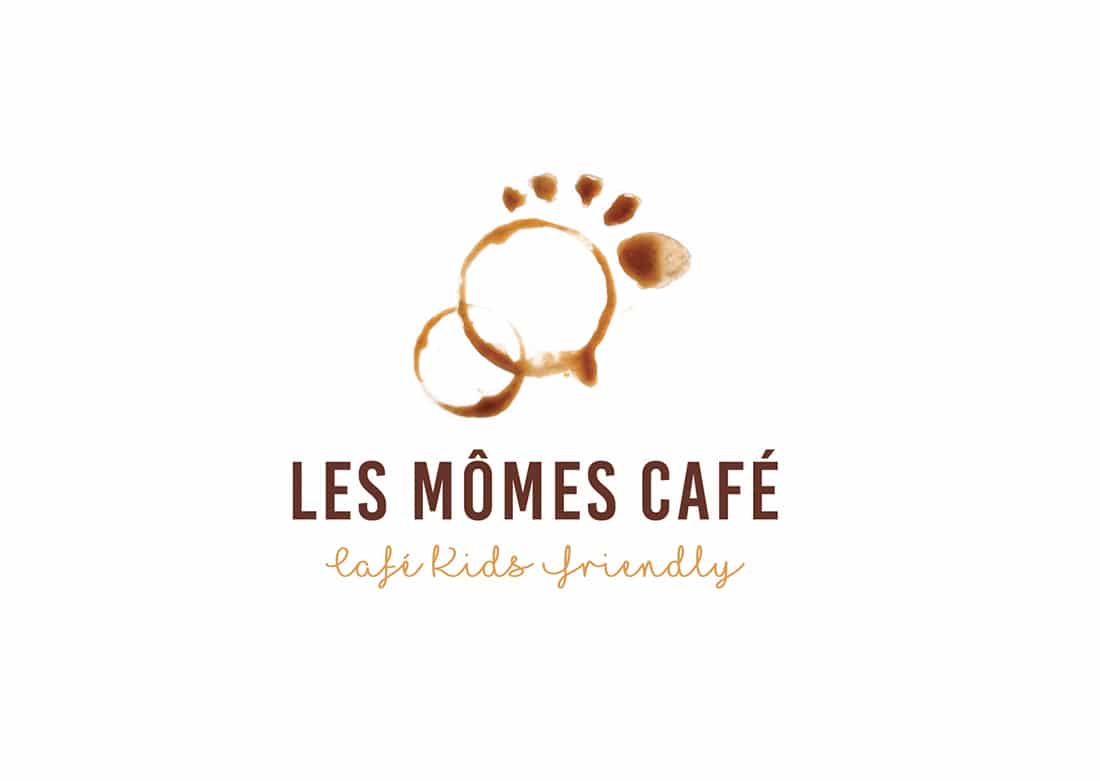 Création de logo pour un café poussette - Graphiste istres