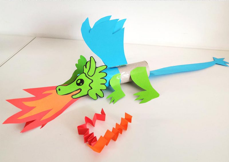 Bricolage Dragon Maternelle