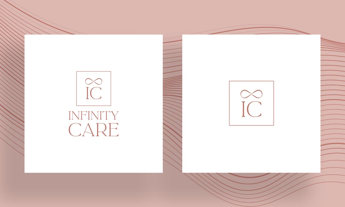 Finalisation du logotype Infinity Care