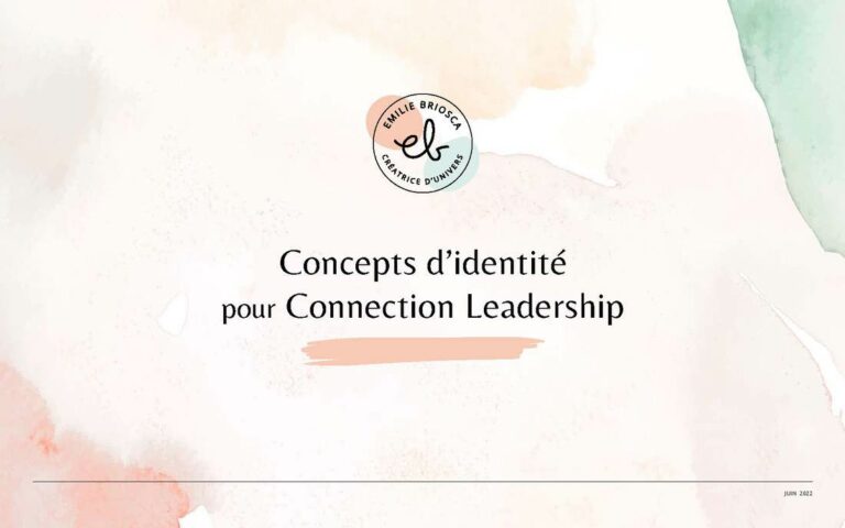 Connection Leadership Présentation des concepts d'identité