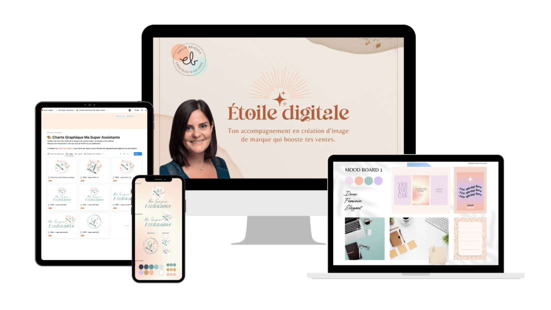 Étoile Digitale - accompagnement sur-mesure en branding